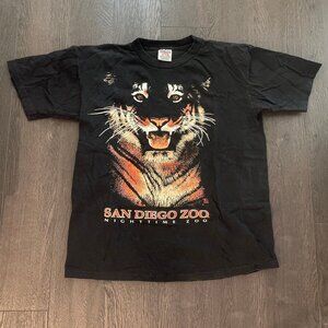 VINTAGE 90S SAN DIEGO ZOO TIGER T- SHIRT SIZE LARGE L
